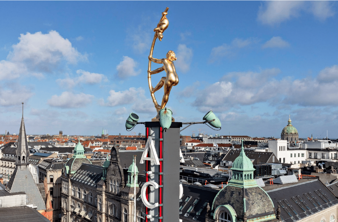 Ac Bangs Hus Skulptur
