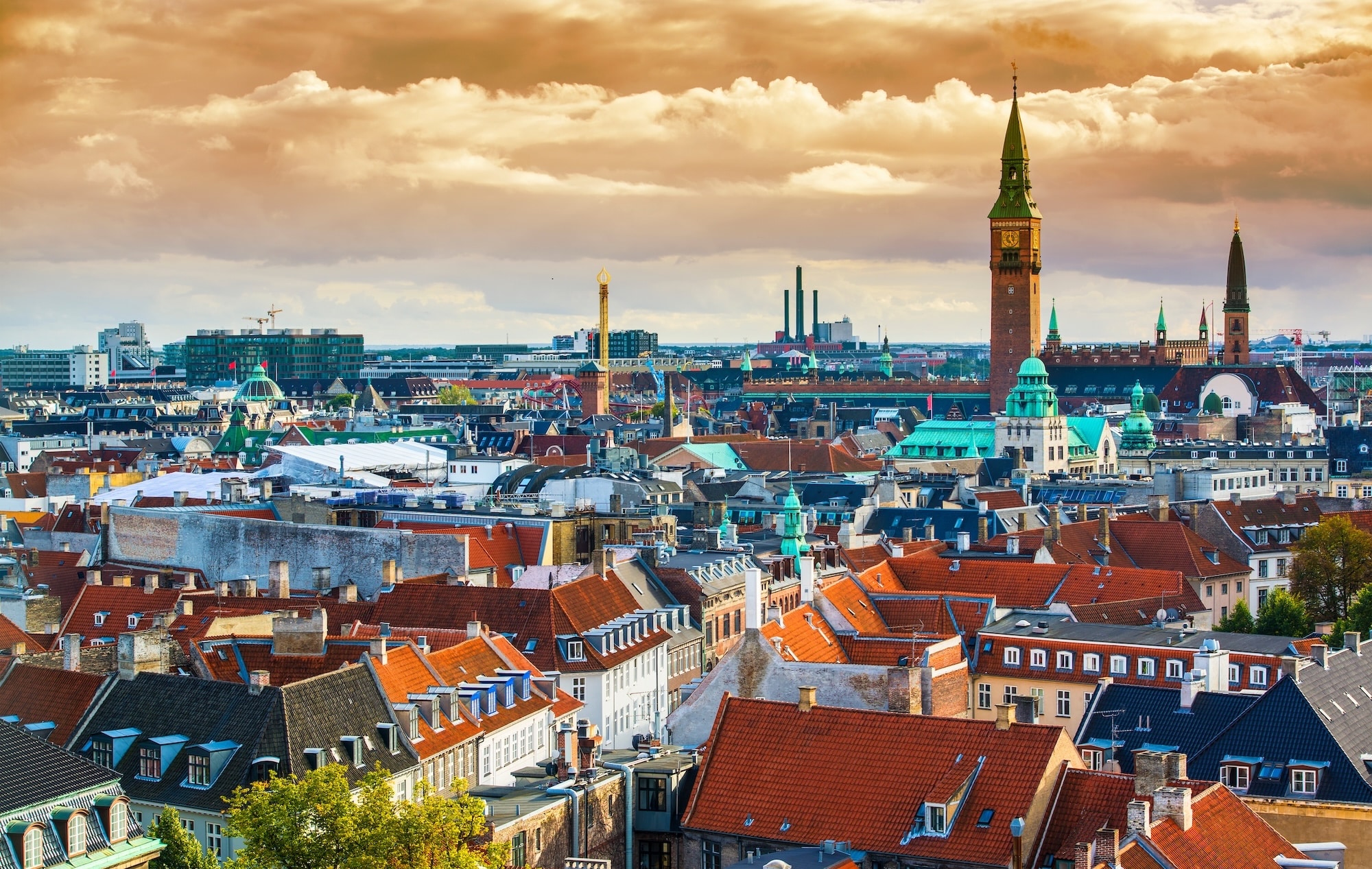 Copenhagen Skyline